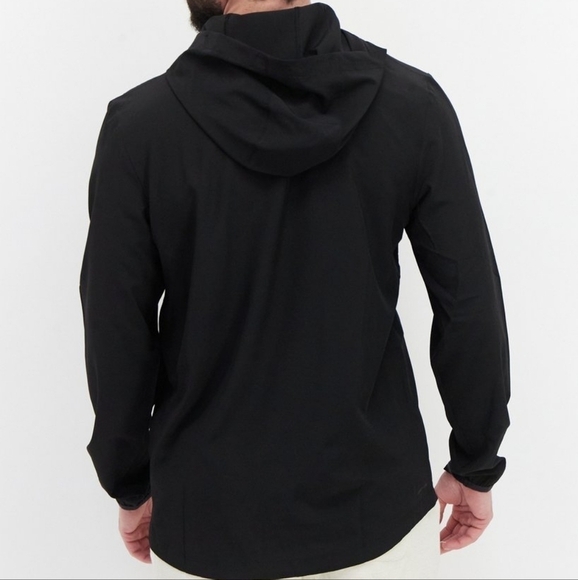 Skora Running Pullover Black Jacket Size S - Picture 4 of 10